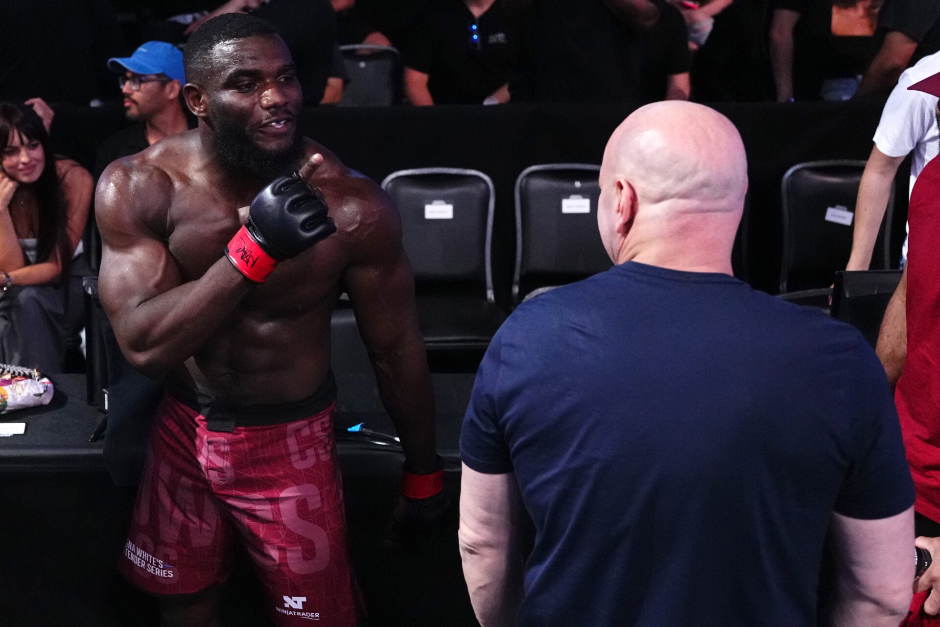 Ex-NFL player who scared Dana White into UFC debut isn’t chasing Gable Steveson or Josh Hokit bouts