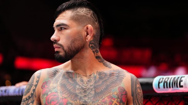 Watch UFC Sacramento headliner Anthony Hernandez’s 100 mg edibles dose kick in mid-interview