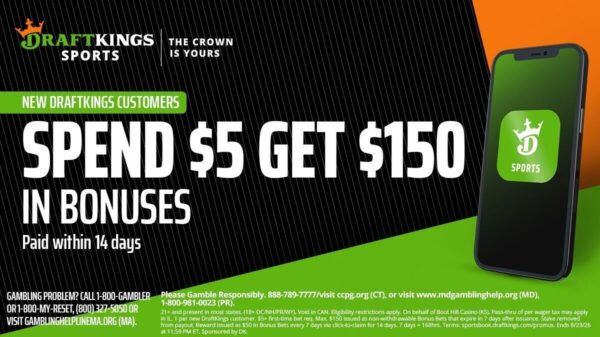 Use DraftKings promo code to get $150 in bonus bets by targeting NFL preseason, Bears-Bengals, MLB on Saturday