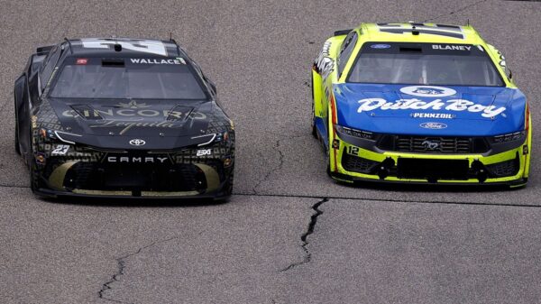 Bubba Wallace points to moment where shot at New Hampshire Cup win slipped away