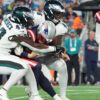 Eagles-Patriots snap counts: Joshua Weru records first NFL sack in second-ever football game of his life