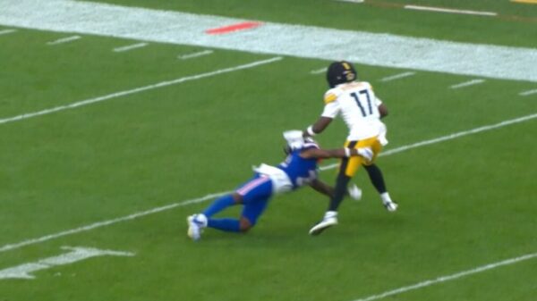 Watch: Germie Bernard Scores First NFL Touchdown
