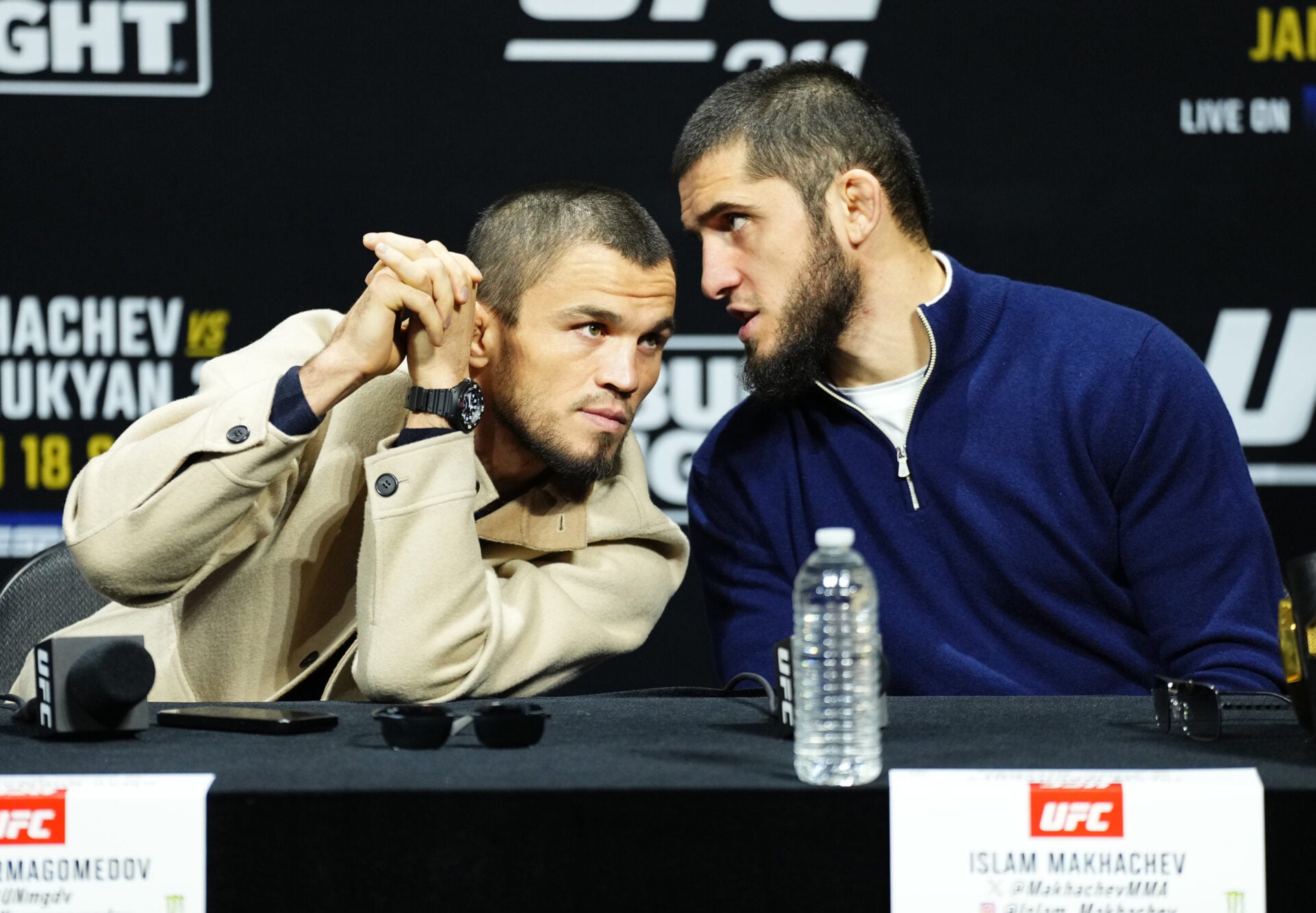 Islam Makhachev backs Umar Nurmagomedov to still become champion in reaction to UFC Shanghai defeat