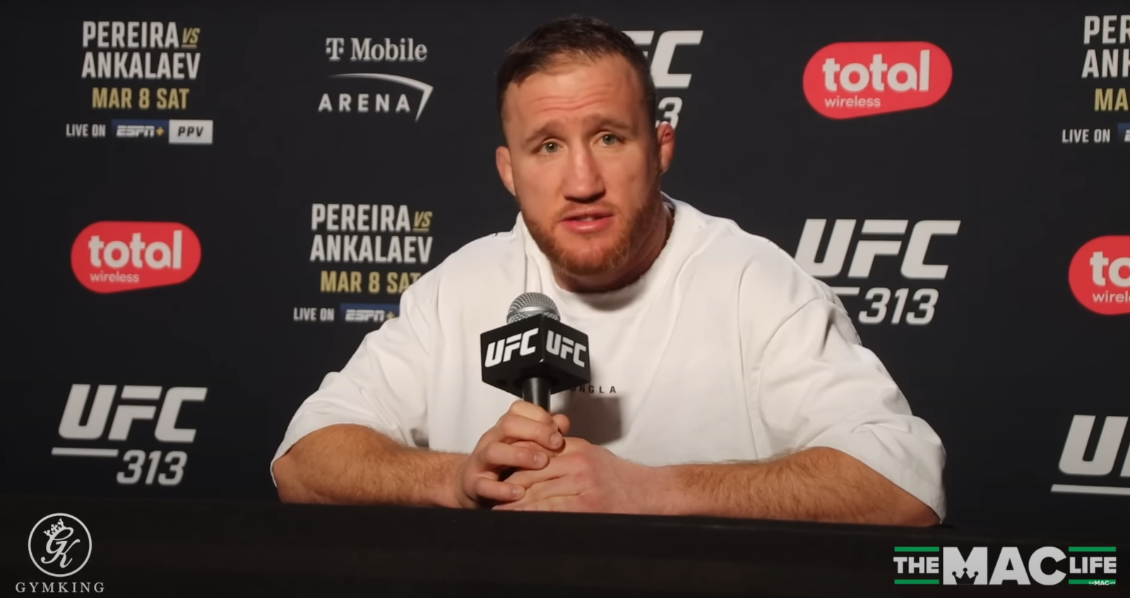Justin Gaethje rules out UFC return in 2026