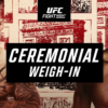 UFC Paris Ceremonial Weigh-In Video