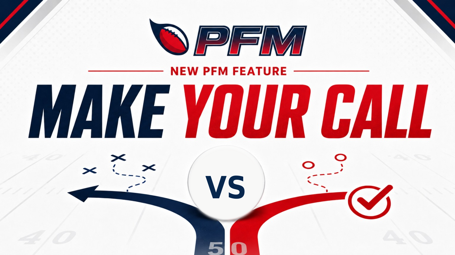 New PFM Feature: Make Your Call