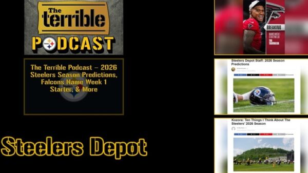 The Terrible Podcast – 2026 Steelers Season Predictions, Falcons Name Week 1 Starter & More