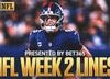 2026 NFL Odds Week 2: Lines, Spreads, Results For All 16 Games