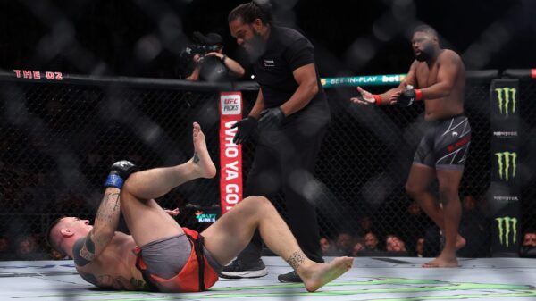 Only man to beat Tom Aspinall inside the Octagon climbs heavyweight rankings after Noche UFC