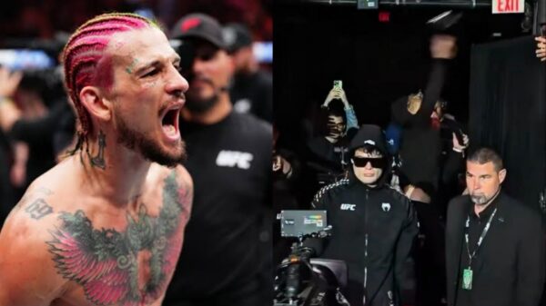 Sean O’Malley explains attacking ‘drunk cowboy’ fan while cornering teammate at Noche UFC