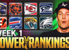 Tom Brady’s NFL Power Rankings: Caleb Williams MVP Watch Has Begun; Chiefs Are Back