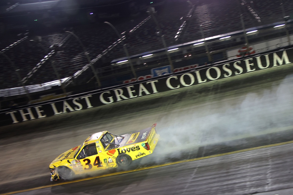 The four top contenders imploded in NASCAR Trucks Chase opener