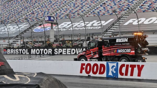NASCAR Cup Bristol Night Race starting lineup: Kyle Larson on pole as rain cancels qualifying