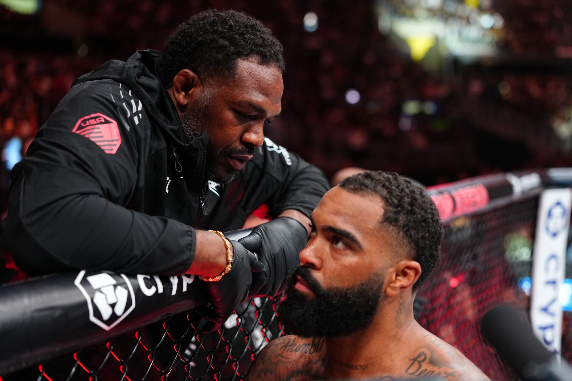 Jon Jones blamed for Gable Steveson storming out of the Octagon following UFC 331 loss