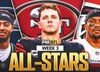 Week 3 NFL All-Stars: How Many 49ers, Falcons Stars Make The Cut After Dominant Showings?