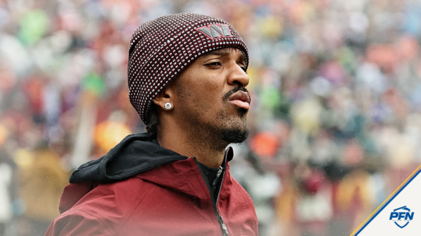 ‘He Needs To Get That Surgery,’ ‘Just Shut It Down’ — NFL Fans Sound Alarm on Jayden Daniels Practicing With a Brace After Elbow Injury
