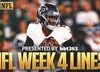 2026 NFL Odds Week 4: Lines, Spreads, Results For All 16 Games