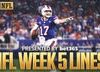 2026 NFL Odds Week 5: Lines, Spreads, Results For All 15 Games