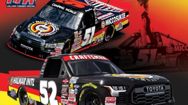 Stewart Friesen to run Kyle Busch throwback scheme in Charlotte NASCAR Truck race