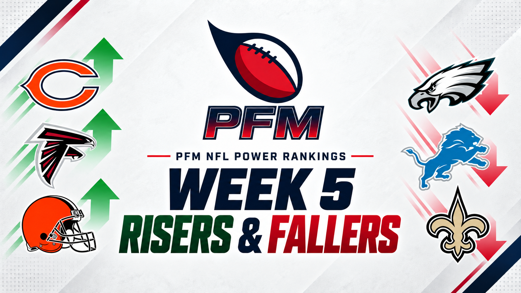 2026 NFL Week 5 Power Rankings: Biggest Risers and Fallers