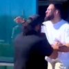 Video: Nassourdine confronts Sean Strickland, restrained by security at UFC PI