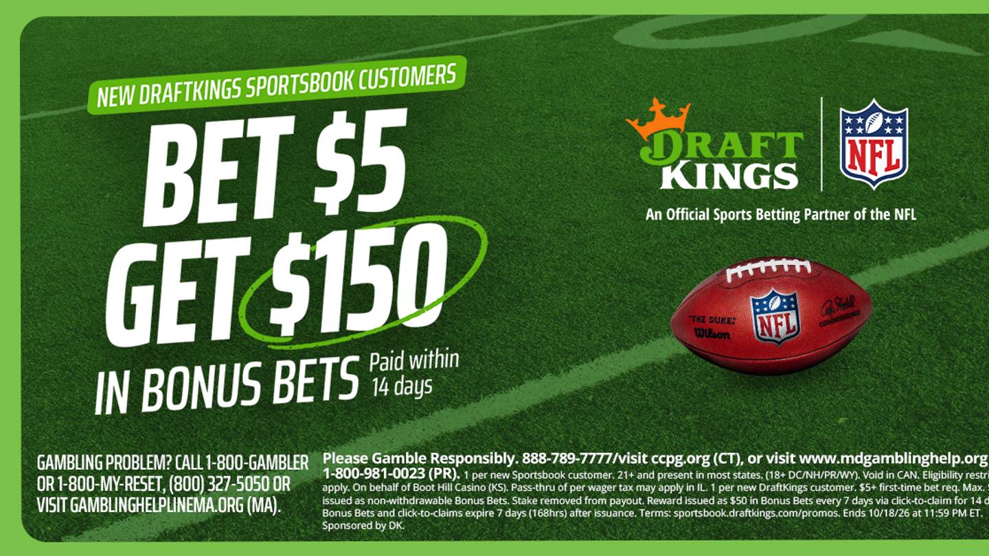 DraftKings Promo Code: Score $150 in Bonus Bets With a $5 Bet on Wednesday’s MLB Playoffs Divisional Series