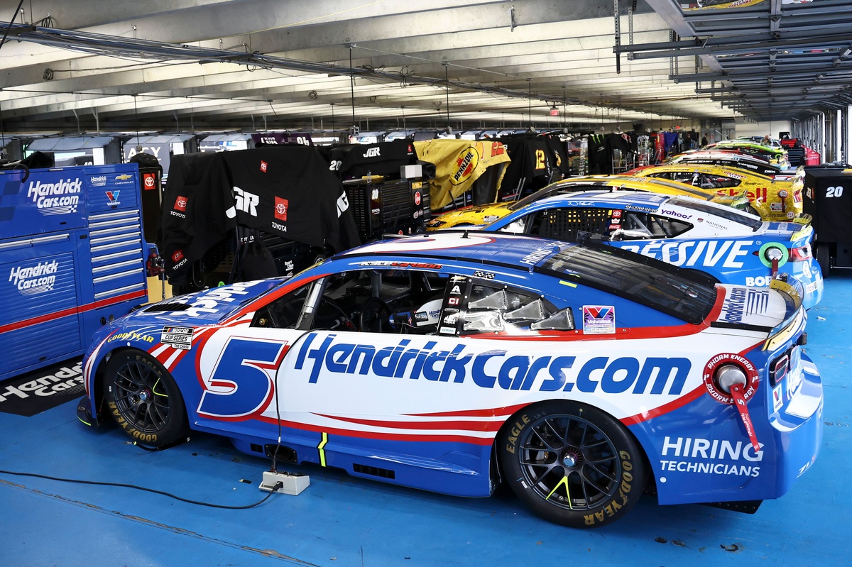 NASCAR Cup Charlotte Starting Lineup: Qualifying canceled due to Hurricane Isaias rain