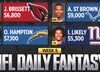 NFL DFS Week 5: Best Picks, Lineup Advice and Value Plays