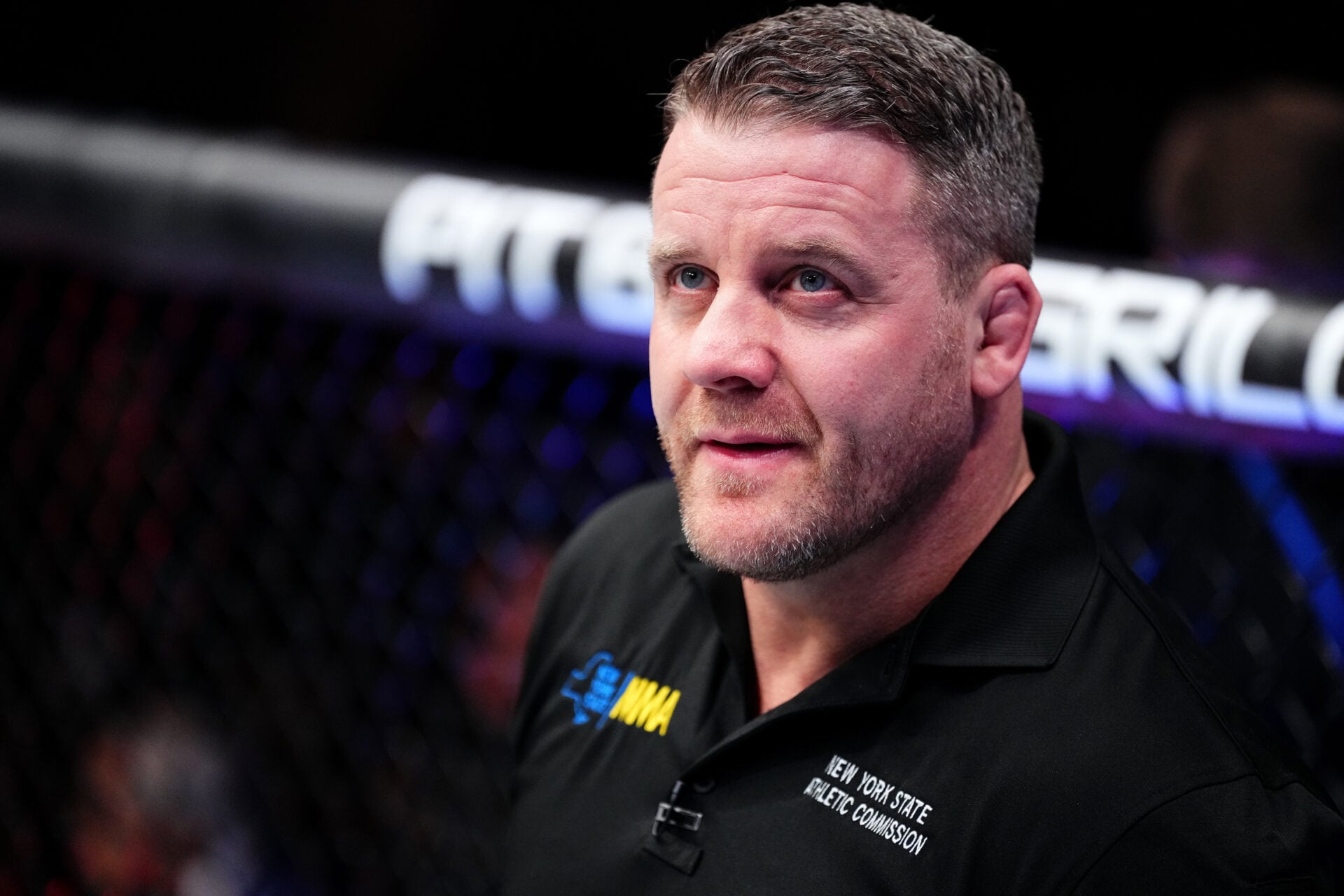 Referee Marc Goddard addresses MMA’s eye poke problem after deducting a point from UFC Vegas 122 headliner