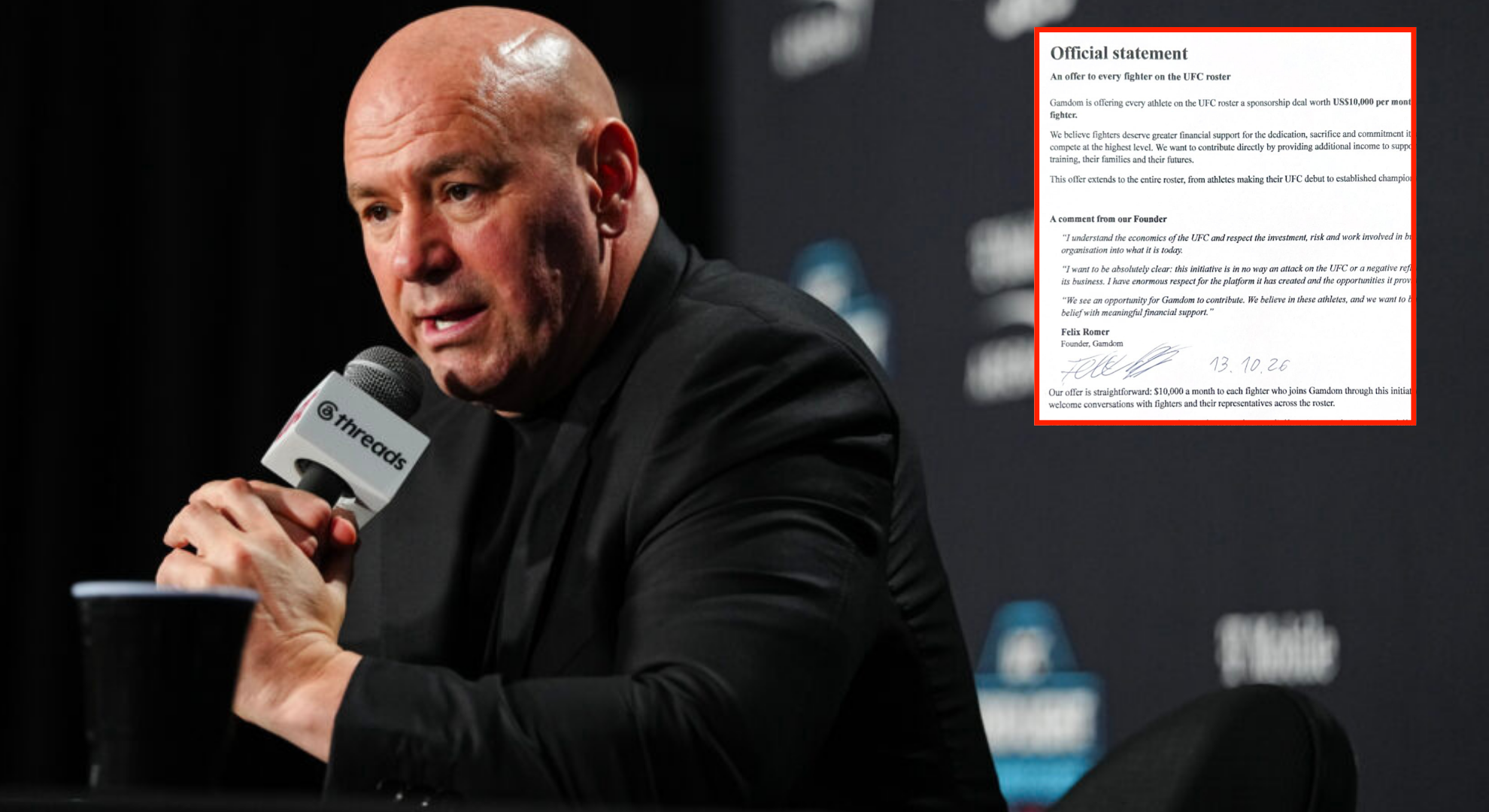Every UFC fighter offered $10,000-a-month sponsorship deal amid Sean Strickland pay dispute