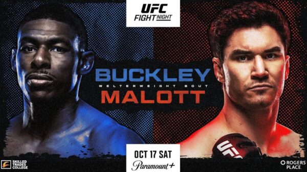 UFC Edmonton preview: Start time, full card and how to watch Joaquin Buckley vs Mike Malott