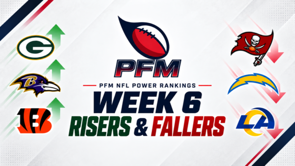2026 NFL Week 6 Power Rankings: Biggest Risers and Fallers