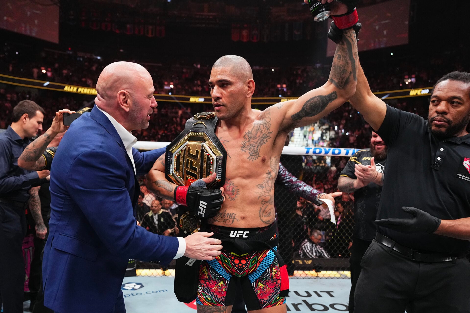 Dana White reacts to Alex Pereira’s ‘paranoid’ theory about Daniel Cormier and the UFC 334 main event