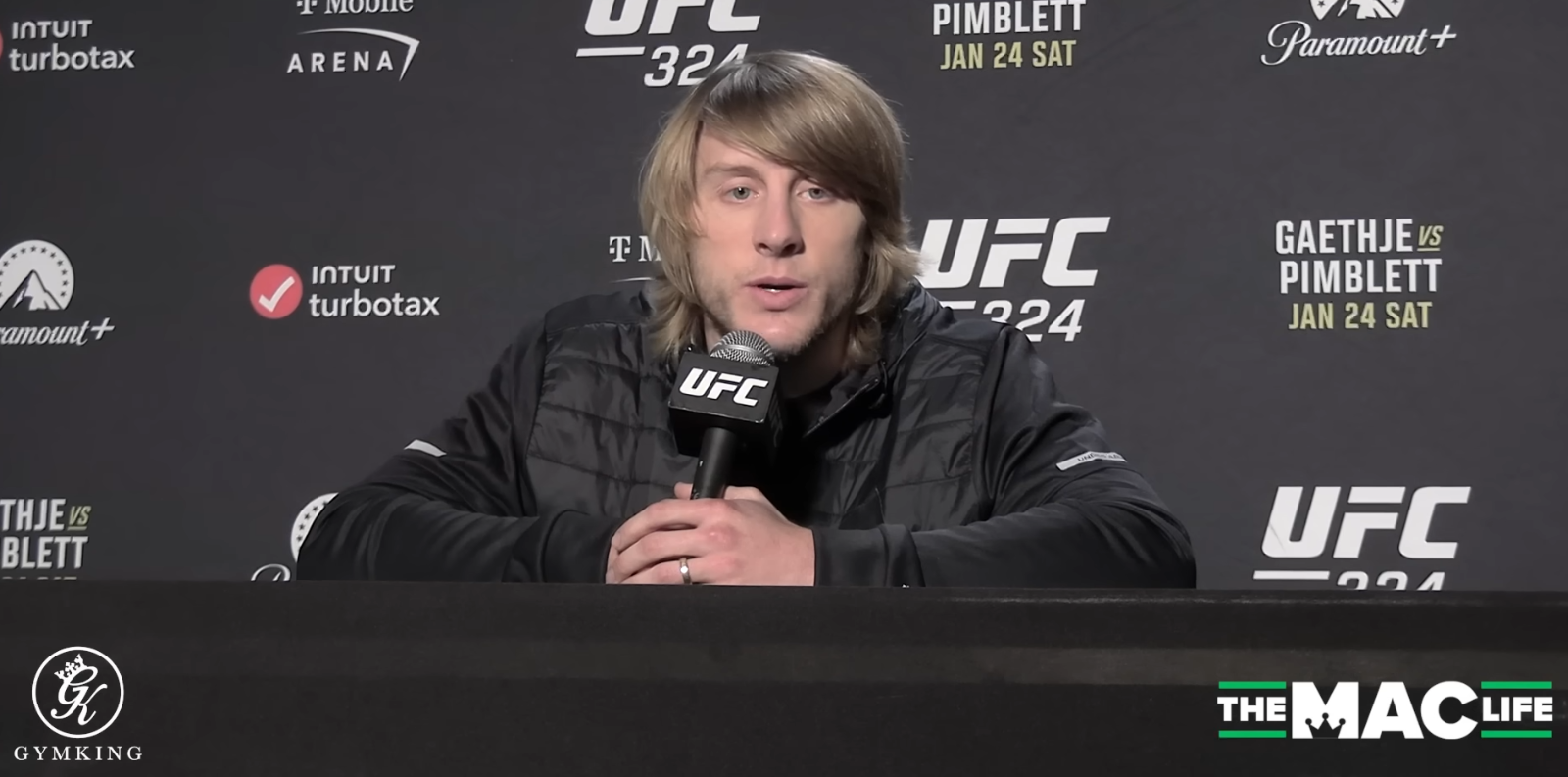 Paddy Pimblett predicts Ilia Topuria will struggle after first career defeat