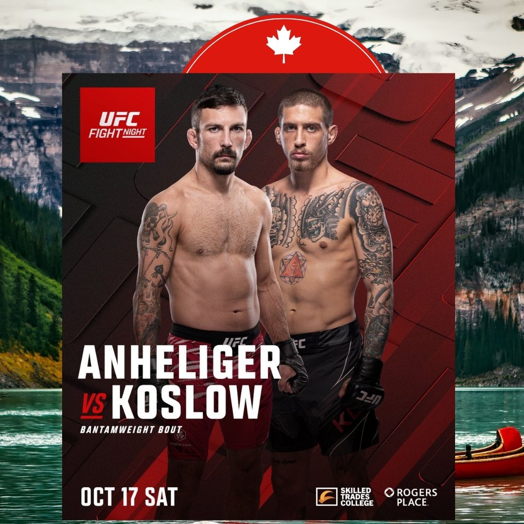 Chad Anheliger eyes ‘perfect redemption’ vs. Steven Koslow at UFC Edmonton after lengthy layoff