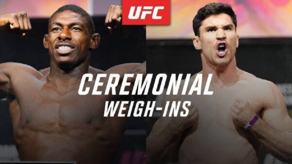 UFC Edmonton Ceremonial Weigh-In Video