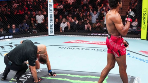 UFC Edmonton Bonus Report: Mandel Nallo one of four ‘POTN’ winners