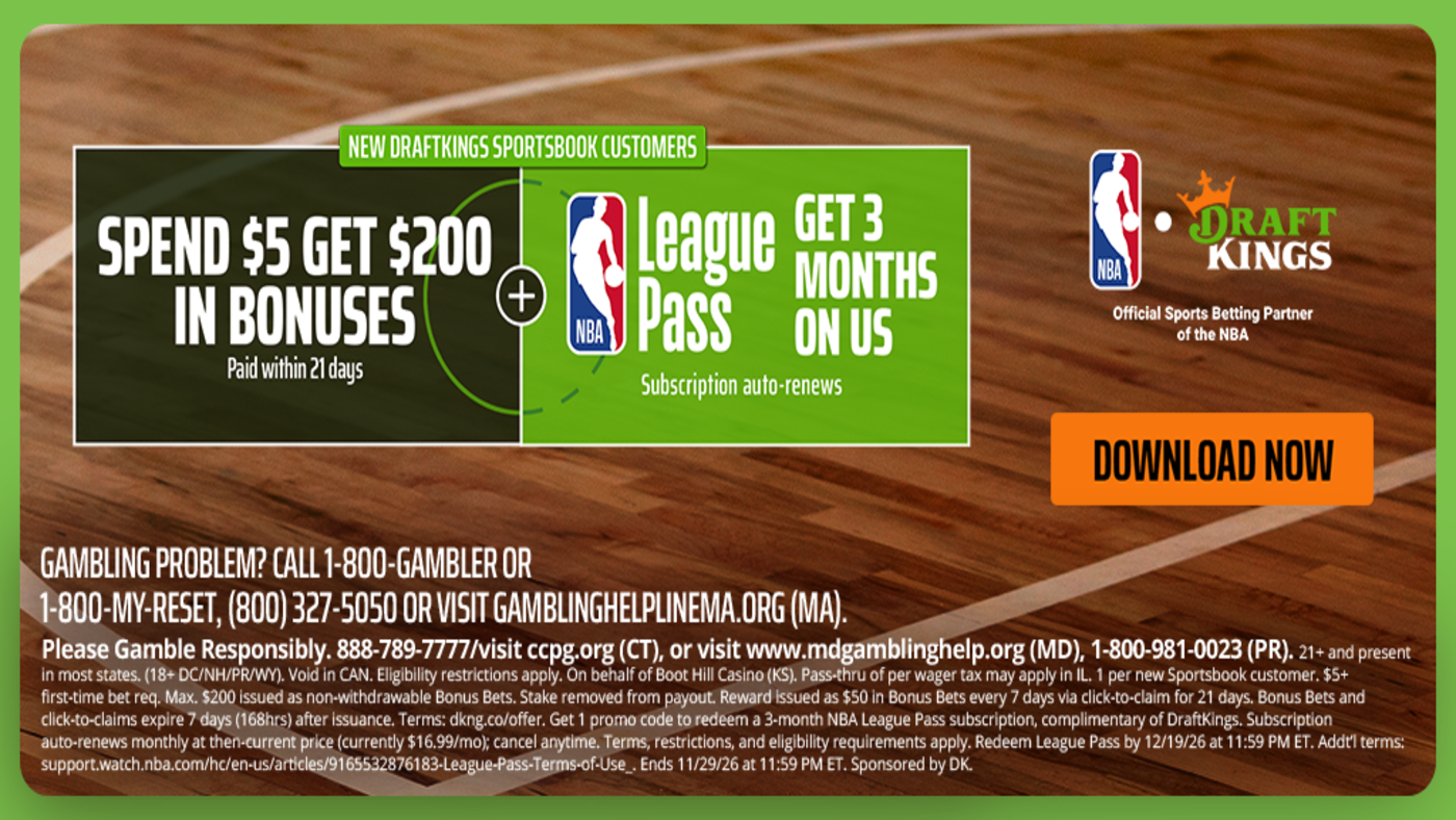 Use DraftKings promo code to get $200 in bonus bets, free NBA League Pass for NFL betting, Chiefs-Chargers
