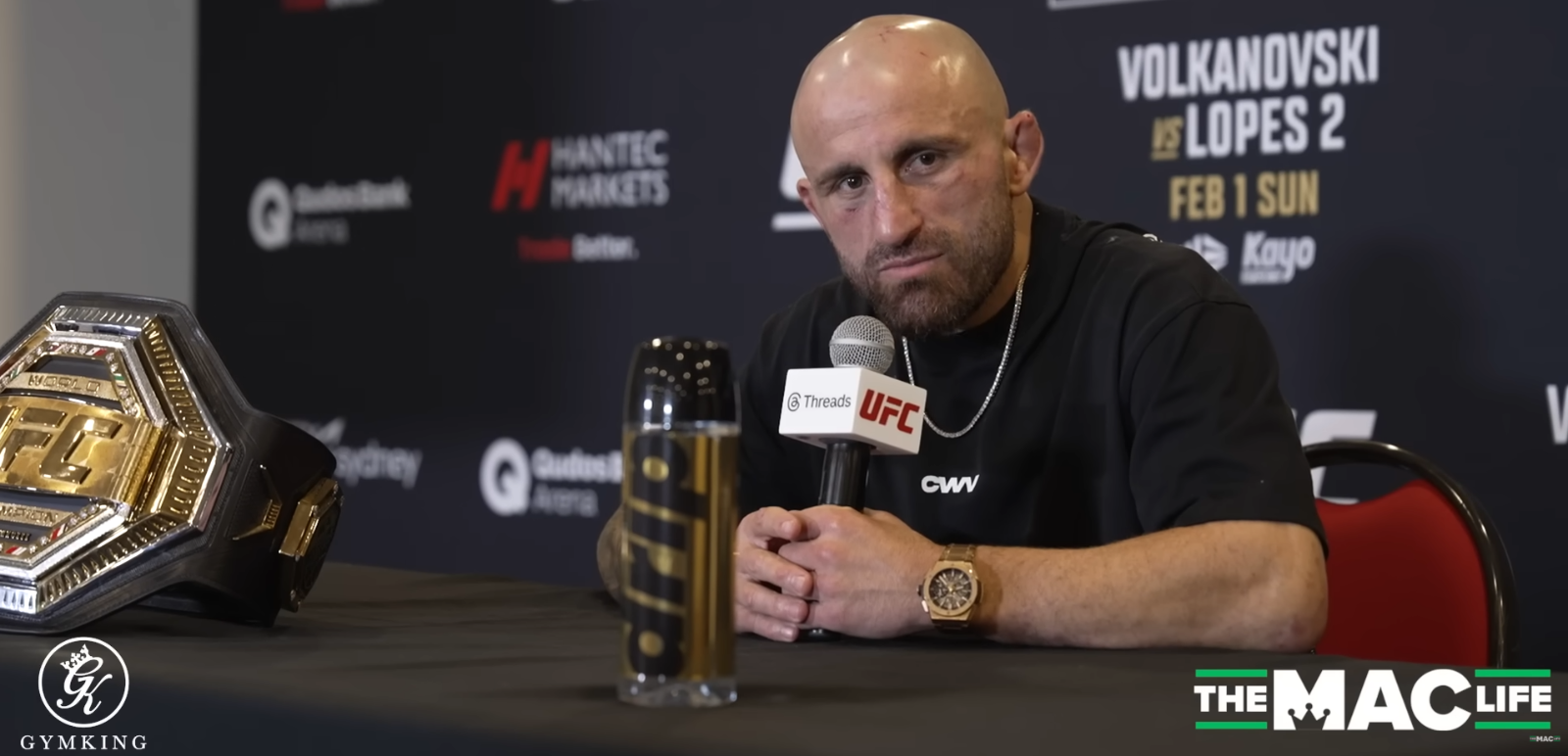 ‘I believe I can get a finish’: Alexander Volkanovski confident ahead of UFC 333 title defence
