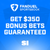 FanDuel Promo Code: Bet $5 on the NBA Tip-Off Games Today, Get Up to $350 Over 7 Days