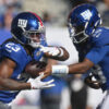 Giants part ways with RB Najee Harris amid trade whispers regarding Colts’ Jonathan Taylor