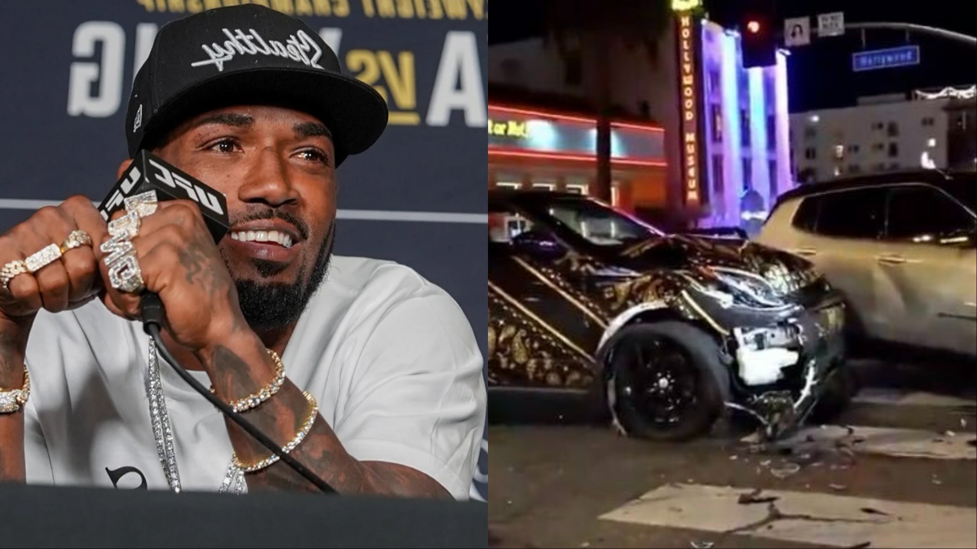 VIDEO | UFC star King Green unharmed in serious car accident on live stream