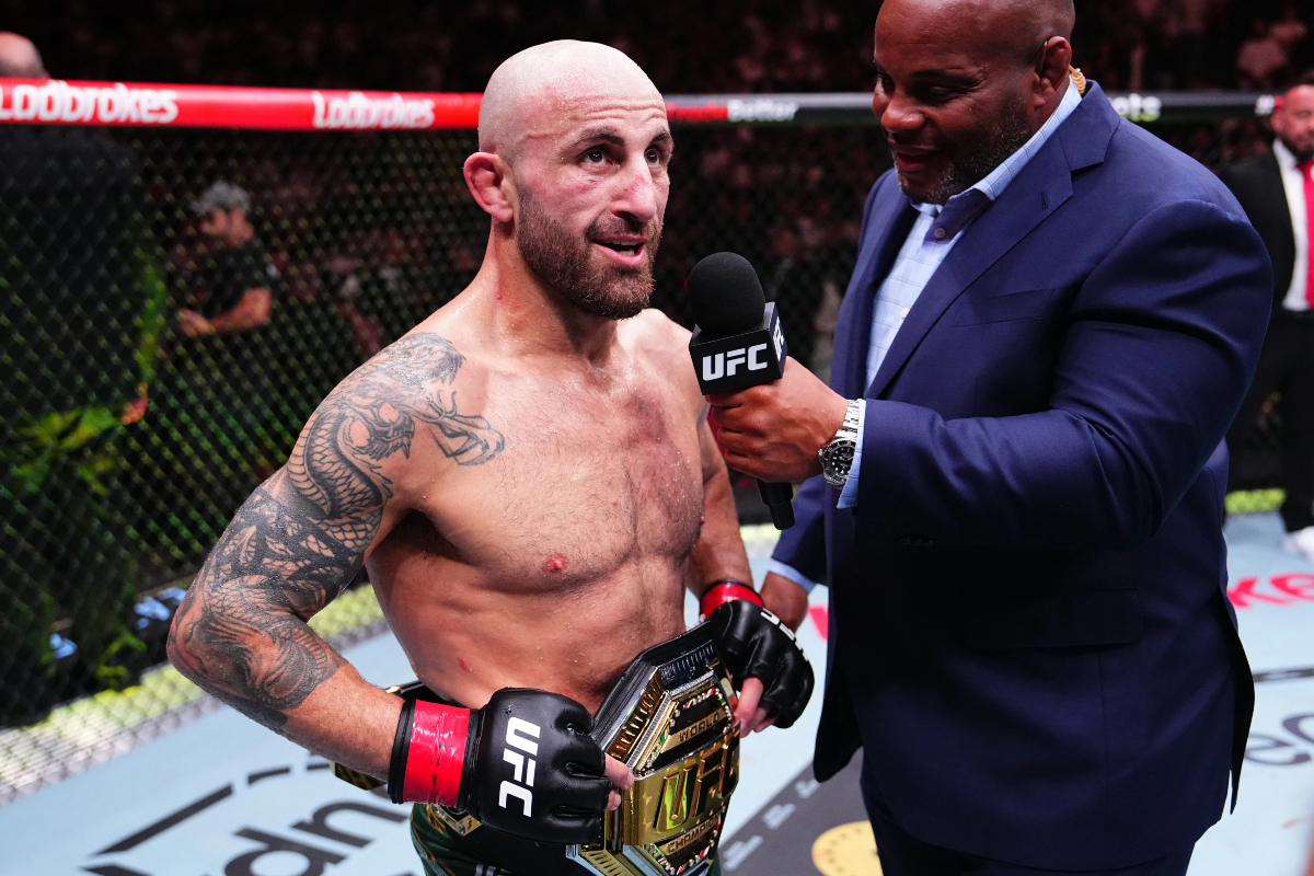 Alexander Volkanovski reveals who he believes should get the next featherweight title shot after UFC 333