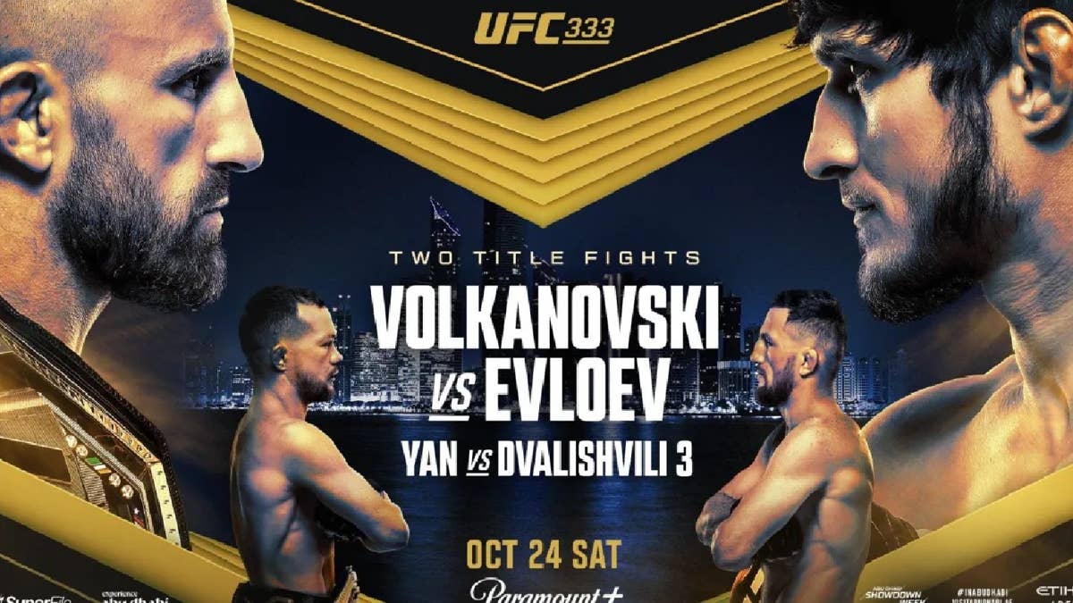 UFC 333: Volkanovski vs. Evloev live results